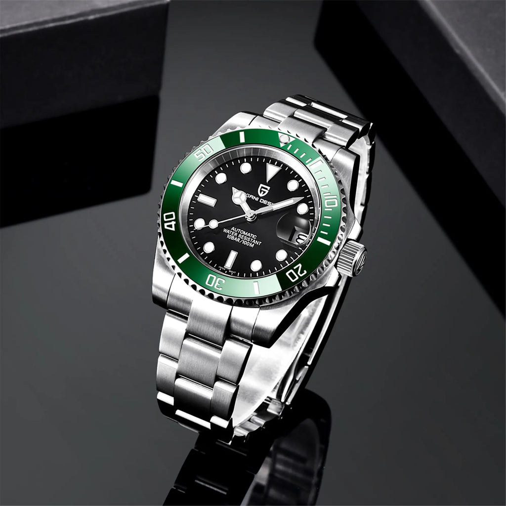 PAGANI Design 2025 New 40mm Men Automatic Mechanical Watches Men Luxury NH35A / NH36A Stainless Steel Waterproof Watch Relogio
