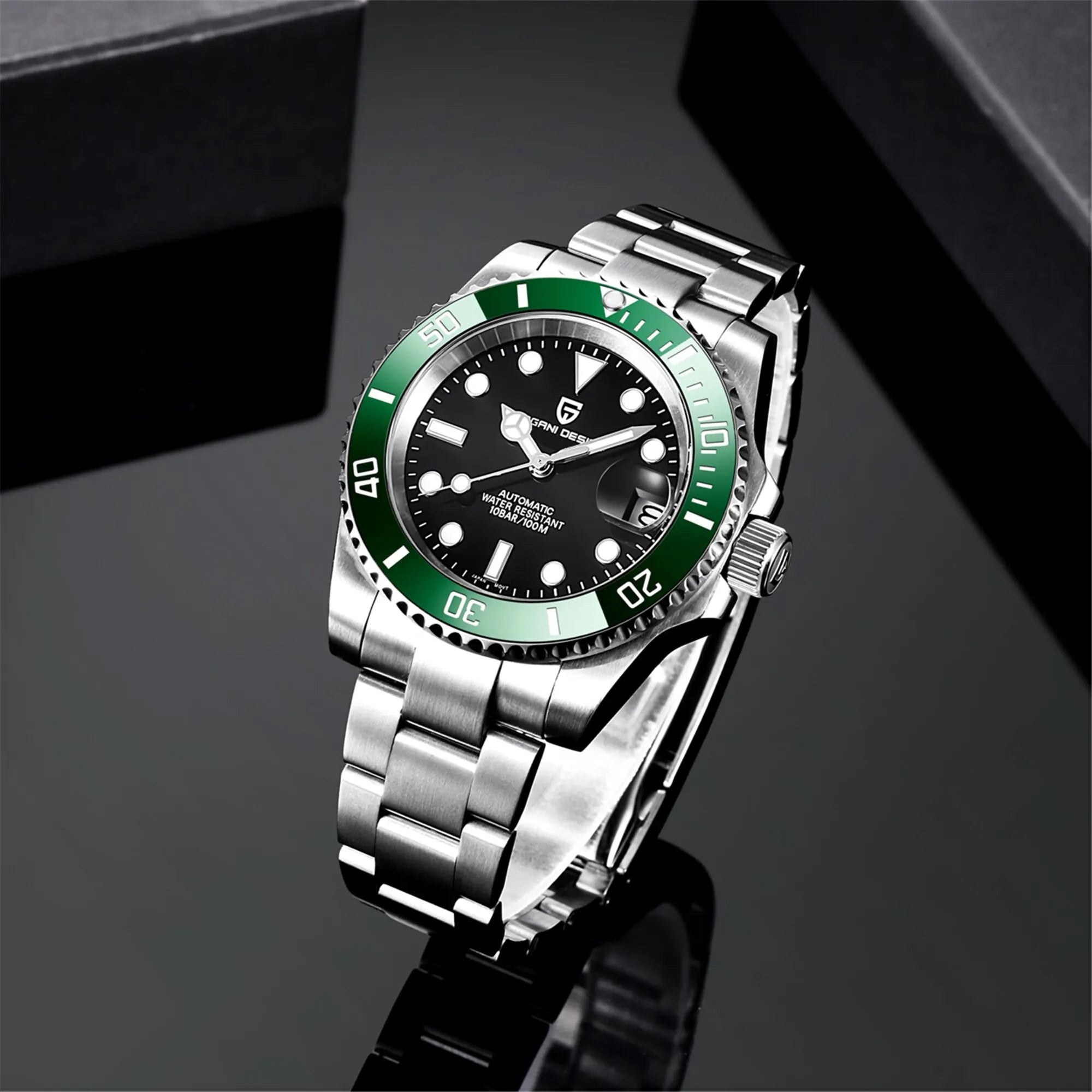 PAGANI Design 2025 New 40mm Men Automatic Mechanical Watches Men Luxury NH35A / NH36A Stainless Steel Waterproof Watch Relogio
