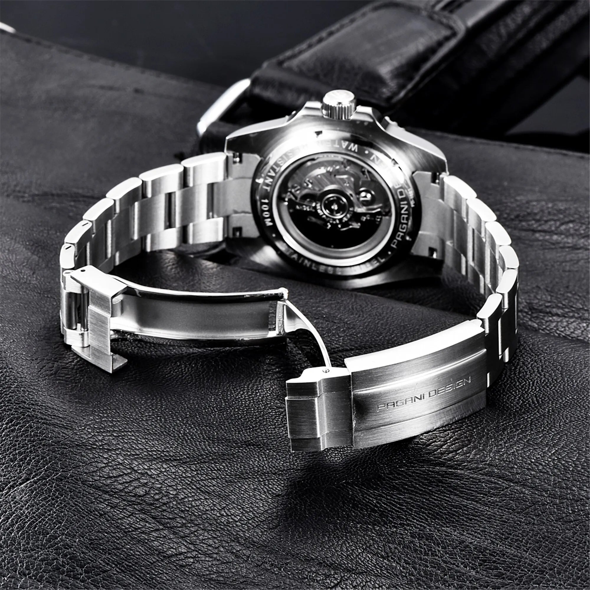 PAGANI Design 2025 New 40mm Men Automatic Mechanical Watches Men Luxury NH35A / NH36A Stainless Steel Waterproof Watch Relogio